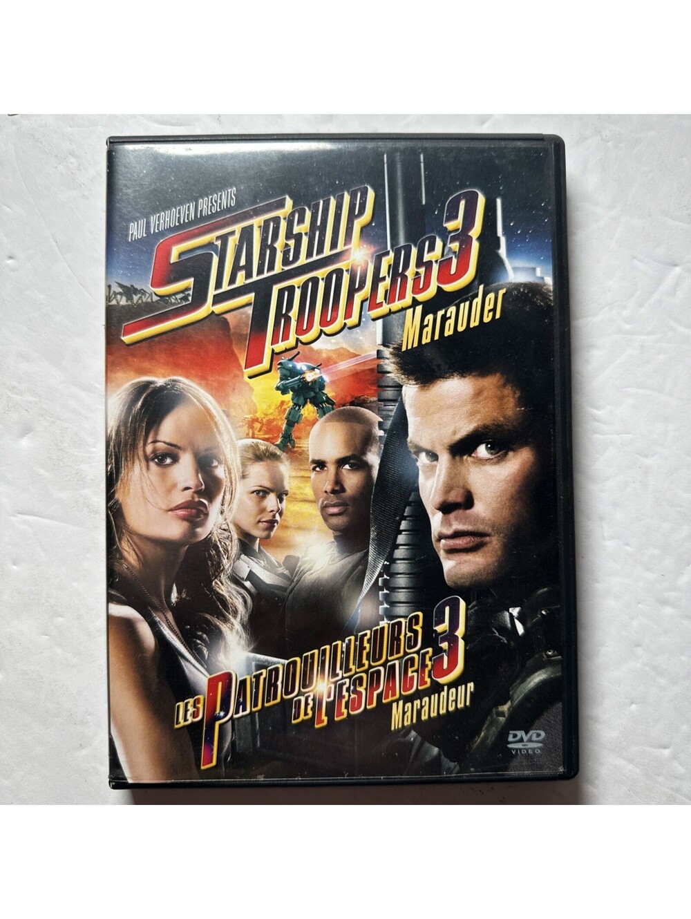 Starship Troopers 3 Marauder DVD Paul Verhoeven Presents